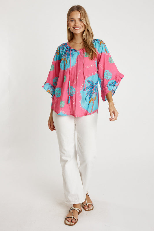 LulaLife Anaya Top (Pink)