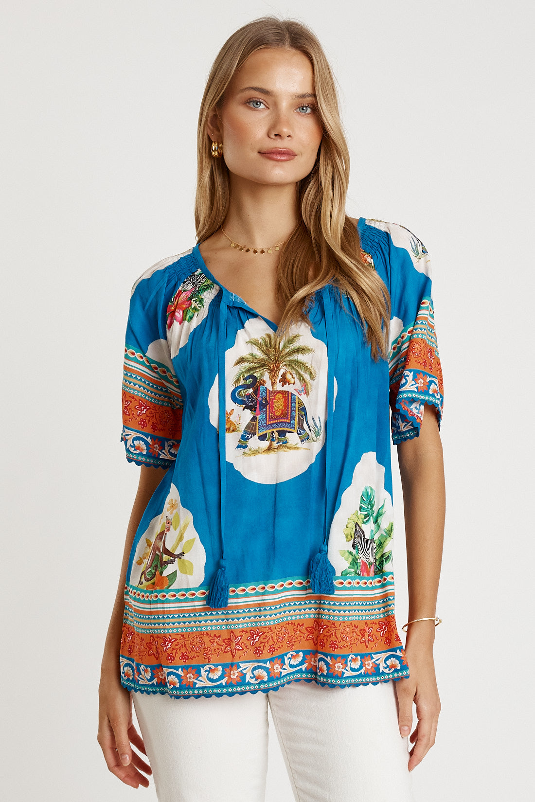 LulaLife Cyra Top (Sky)