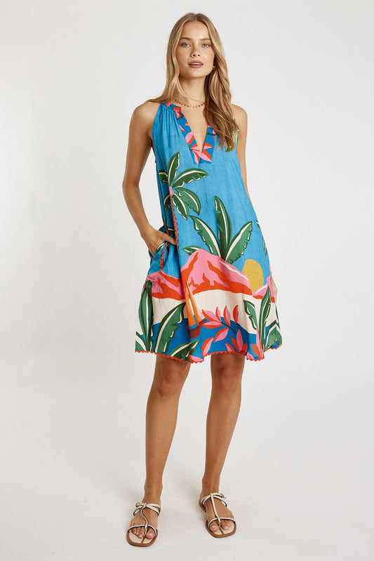 LulaLife Pacifica Sundress (Print)