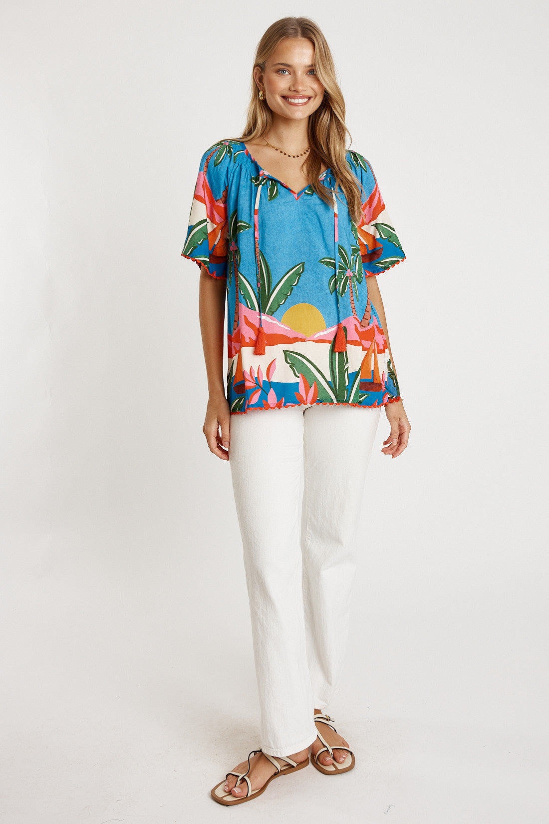 LulaLife Pacifica Top (Print)