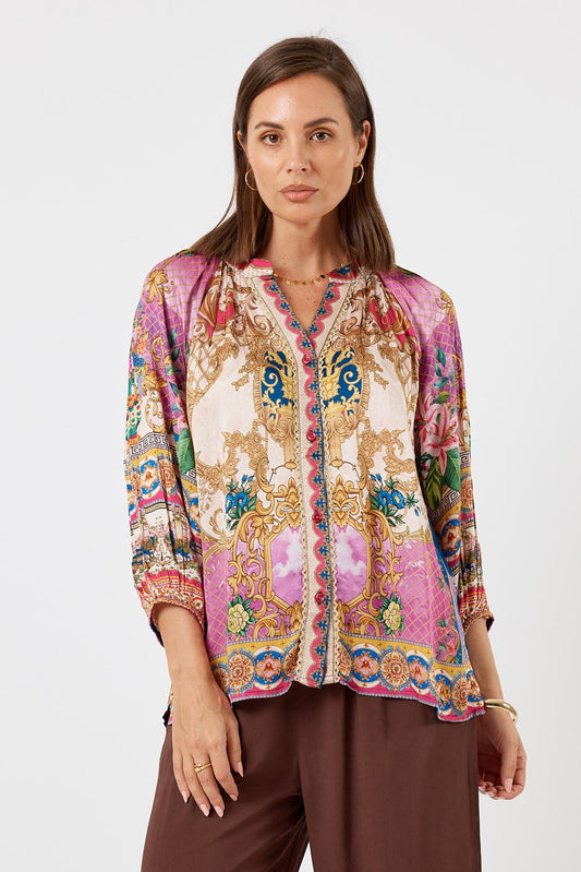 Image of a model wearing Tops. Productname: LulaSoul Alberta Top in Top colour by brand - LulaSoul