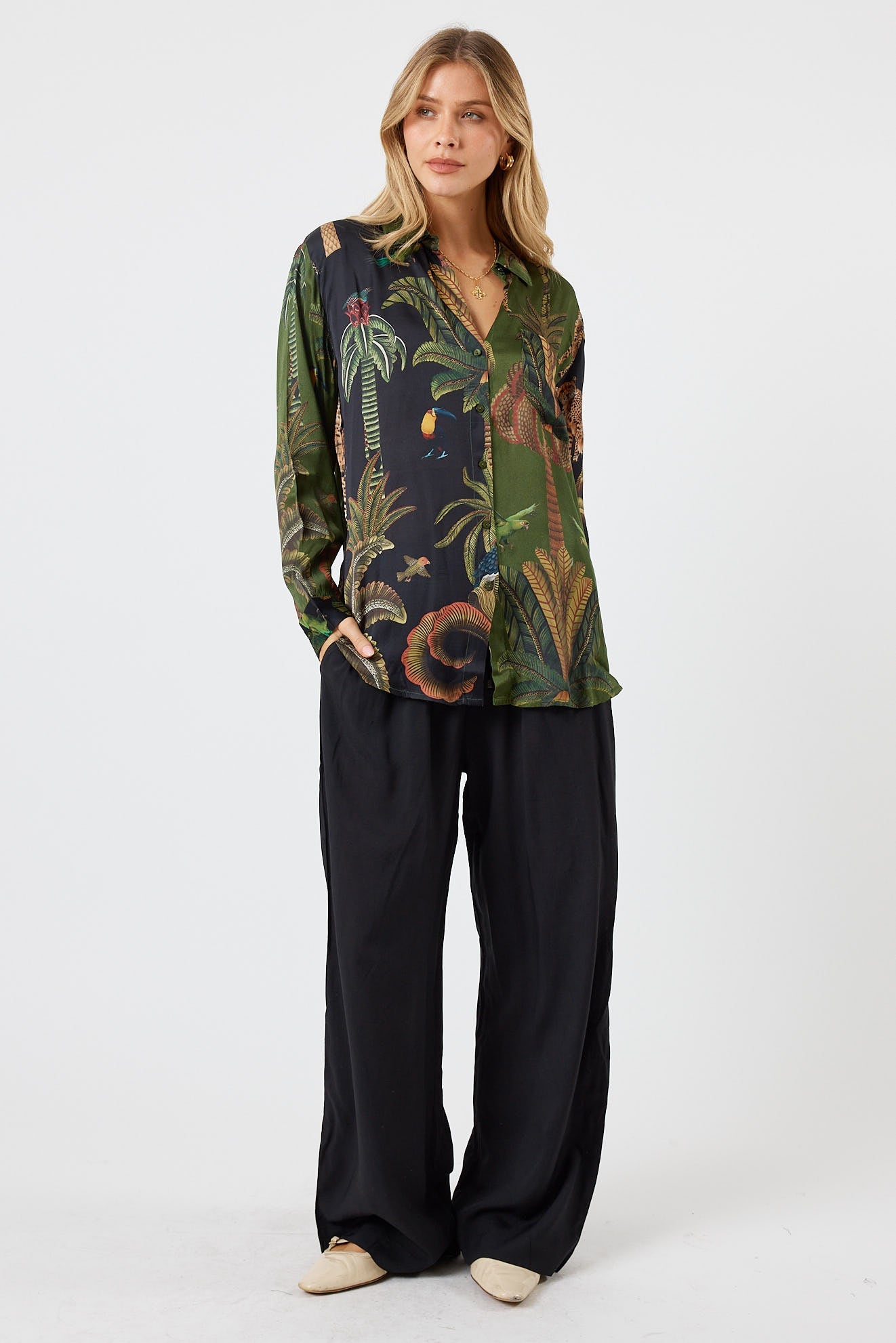 LulaSoul Cheetah Shirt (Multi)