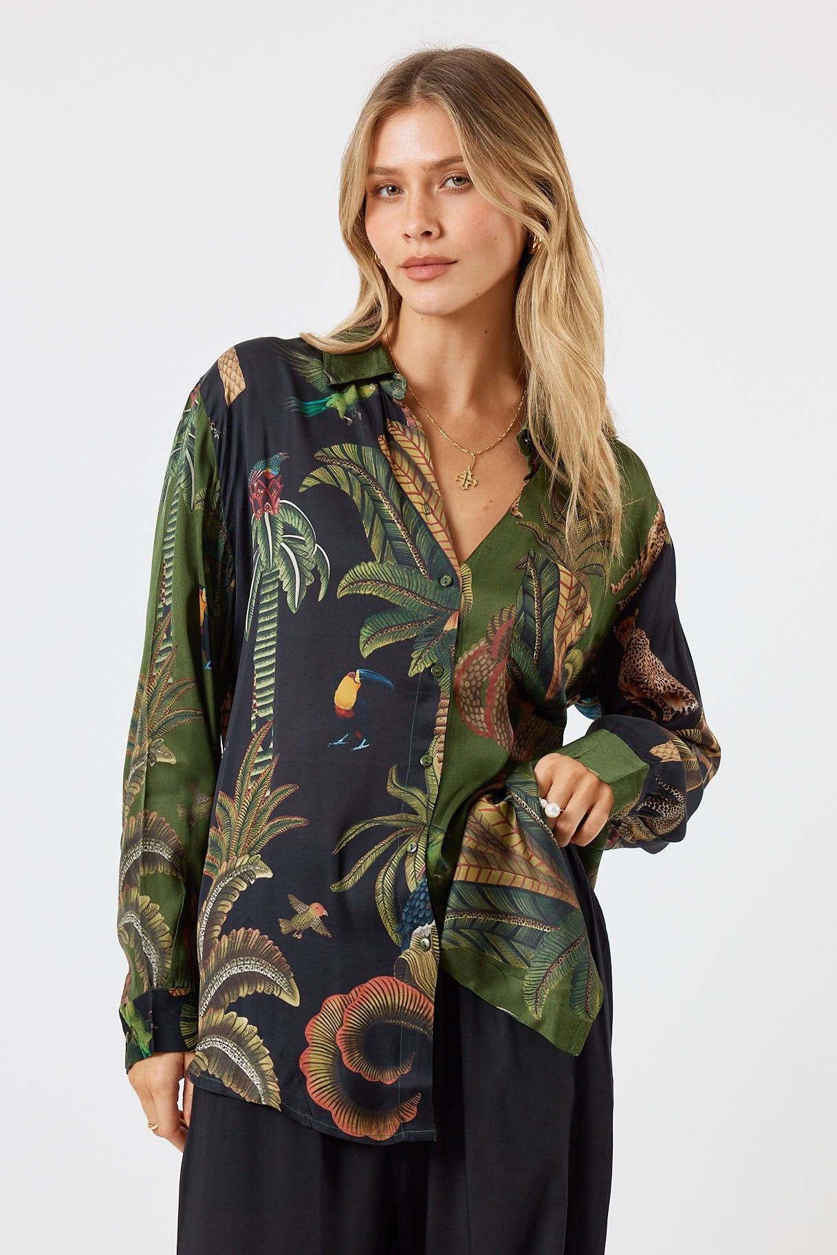 LulaSoul Cheetah Shirt (Multi)