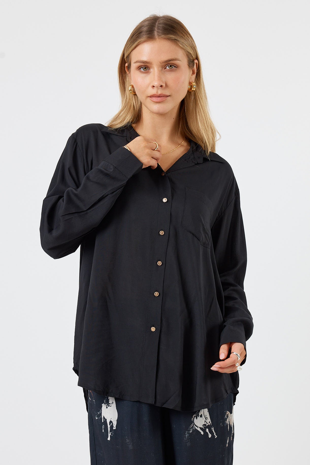 LulaSoul Delta Shirt (Black)