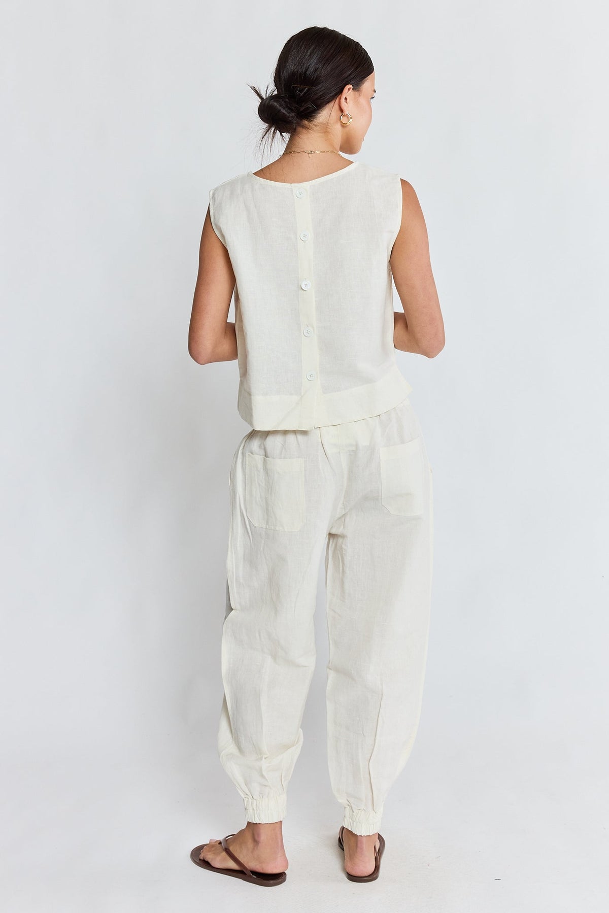 PRE SALE | LulaSoul Marissa Shell Top (Ivory)