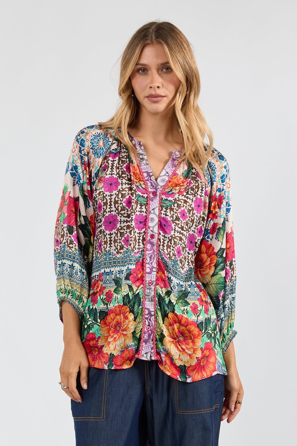 LulaSoul Miraval Top (Lilac)