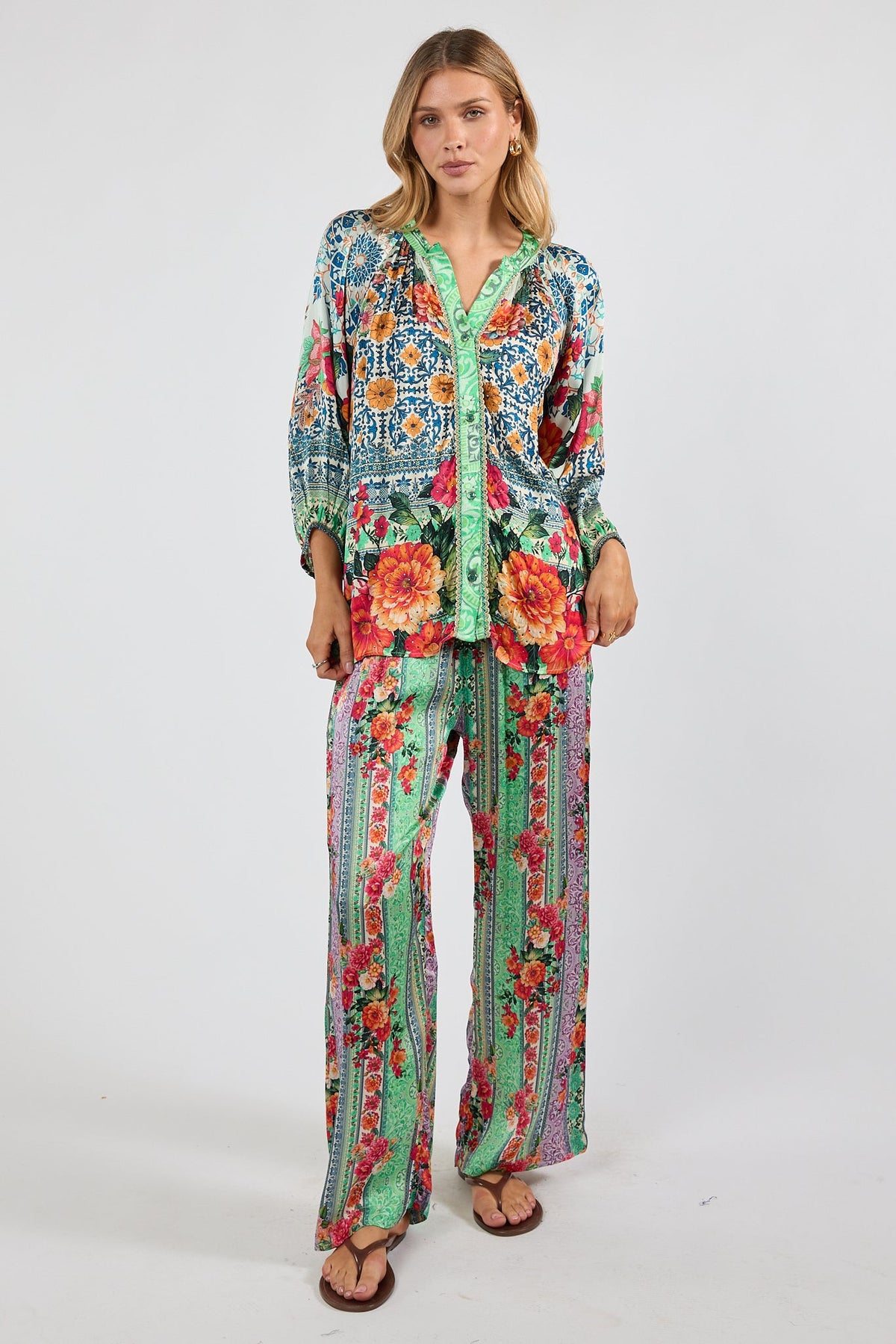 LulaSoul Miraval Top (Mint)