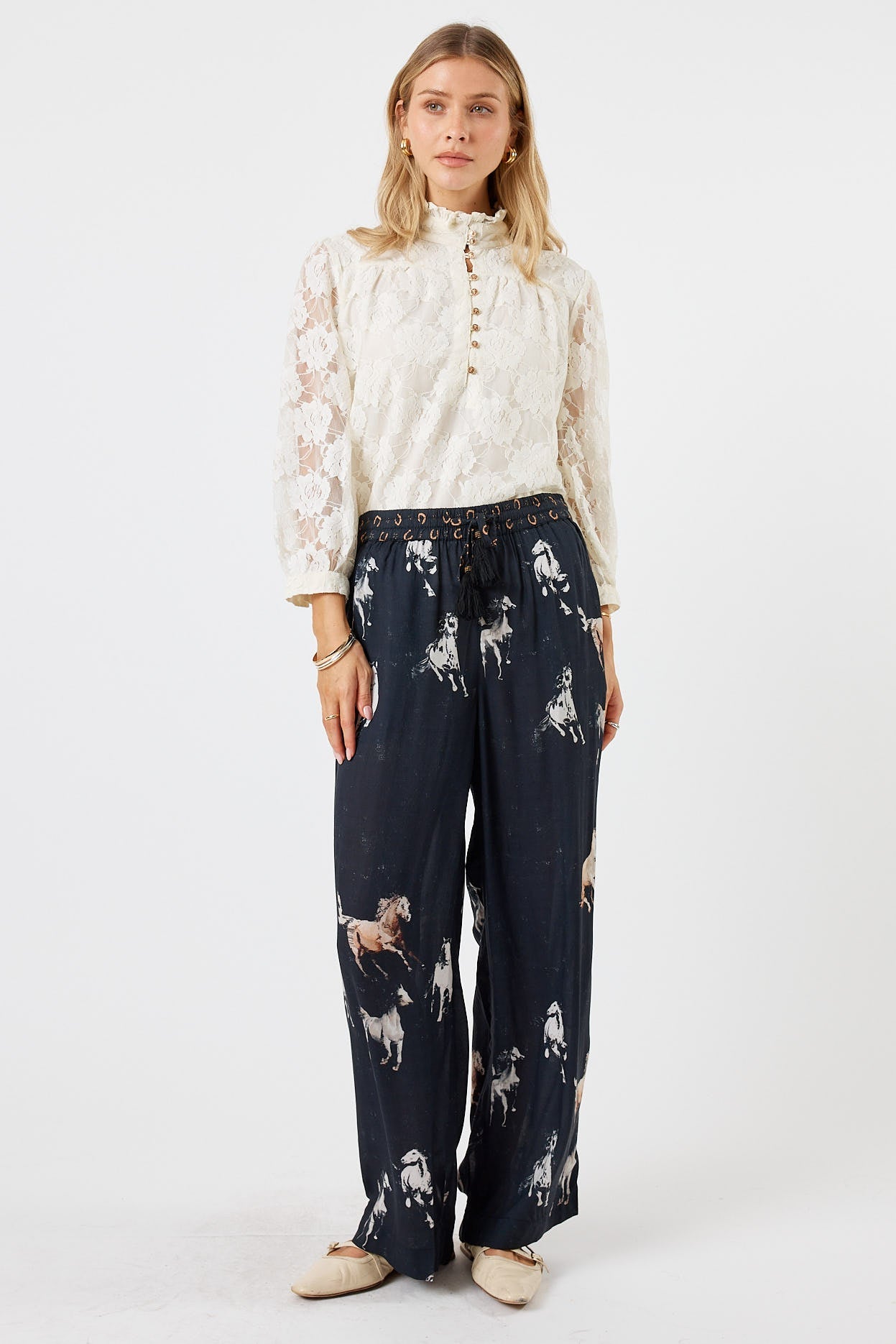 LulaSoul Mustang Pant Licorice (Tan)