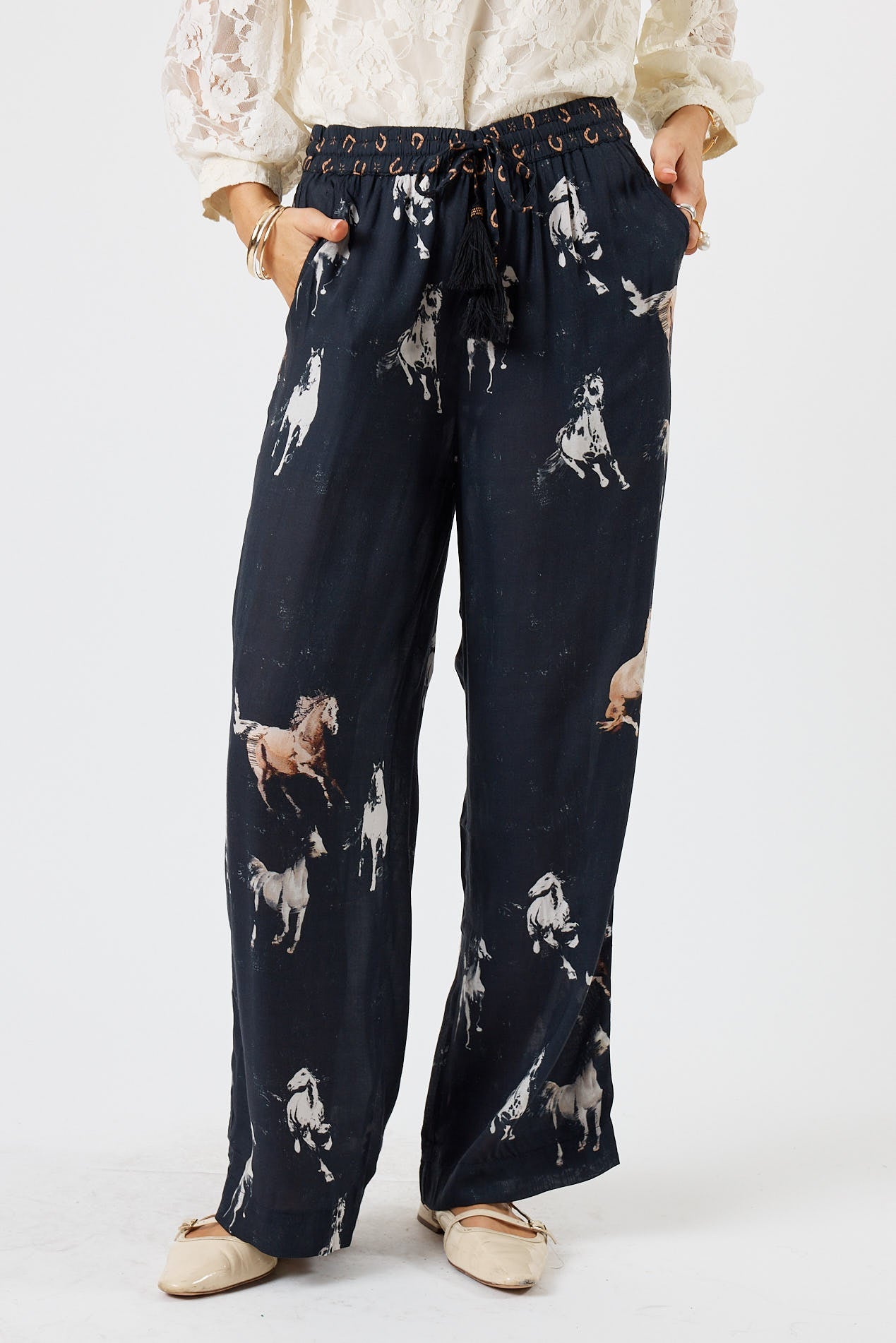 LulaSoul Mustang Pant Licorice (Tan)