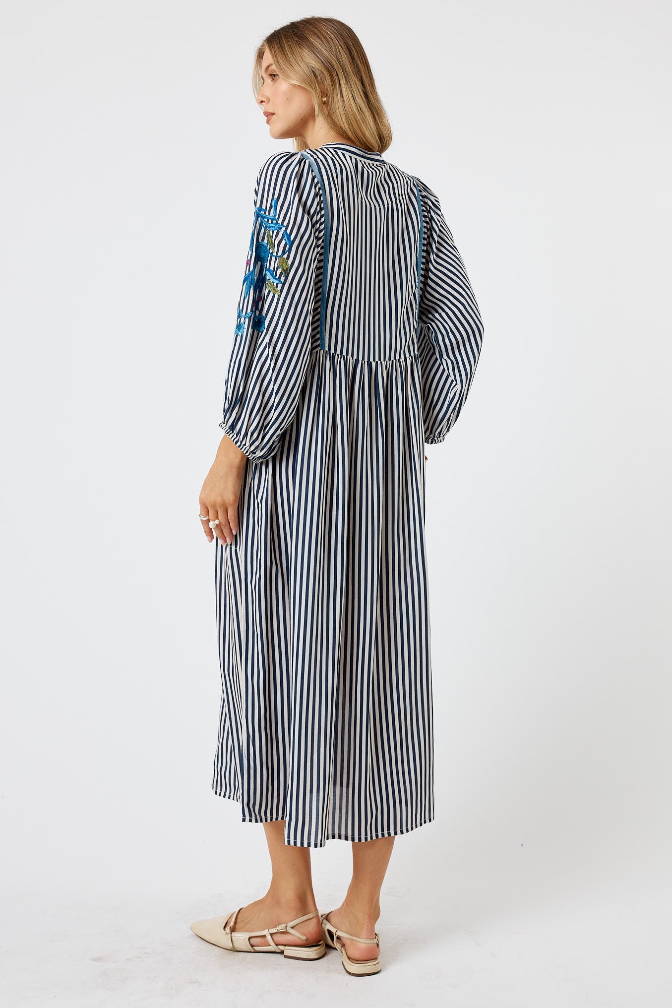LulaSoul Ontario Midi Stripe (Navy)
