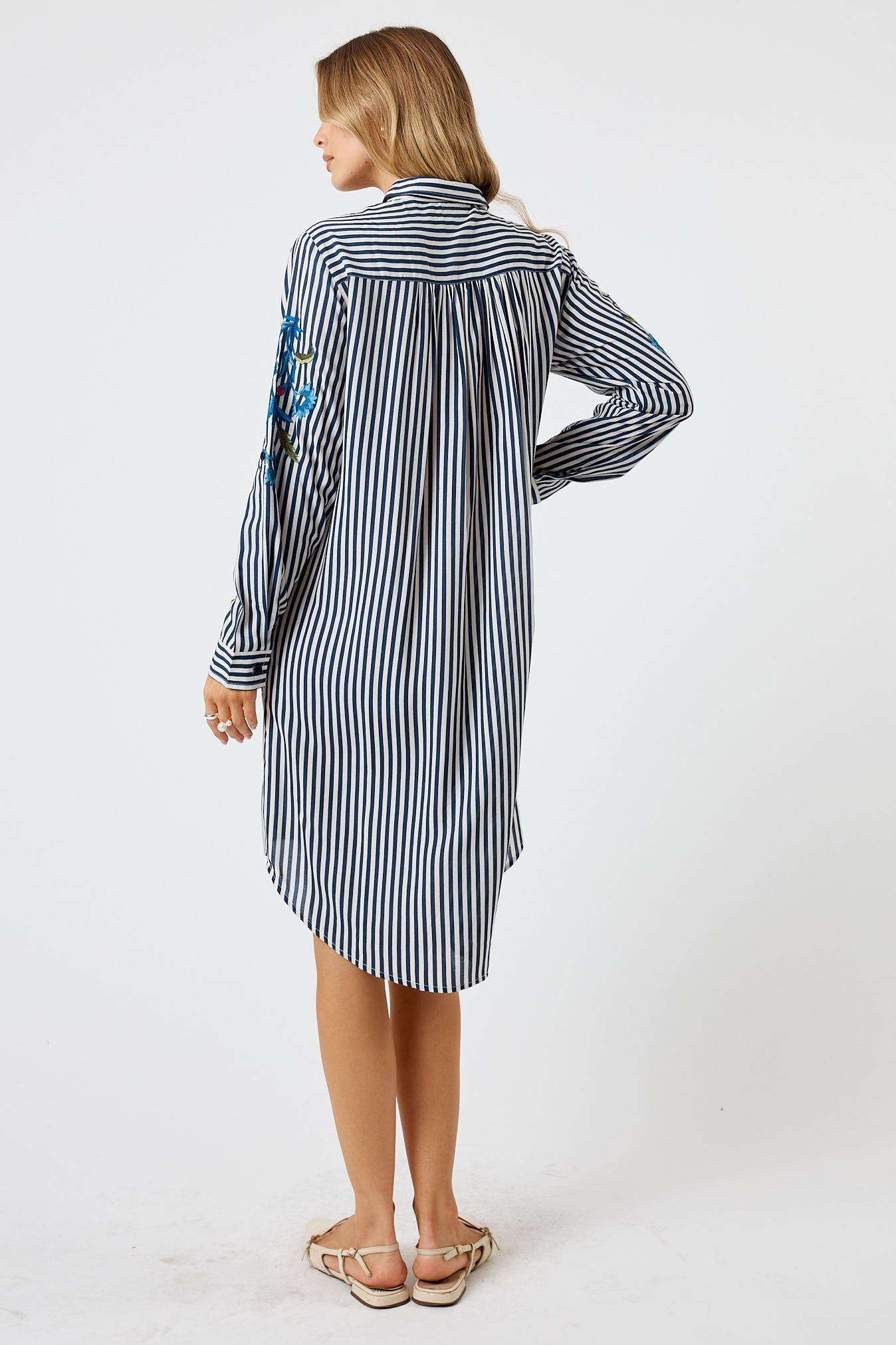 LulaSoul Ontario Shirtmaker Stripe (Navy)