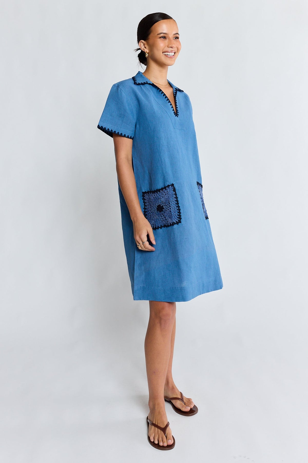 LulaSoul Reine Dress Petrol (Blue)