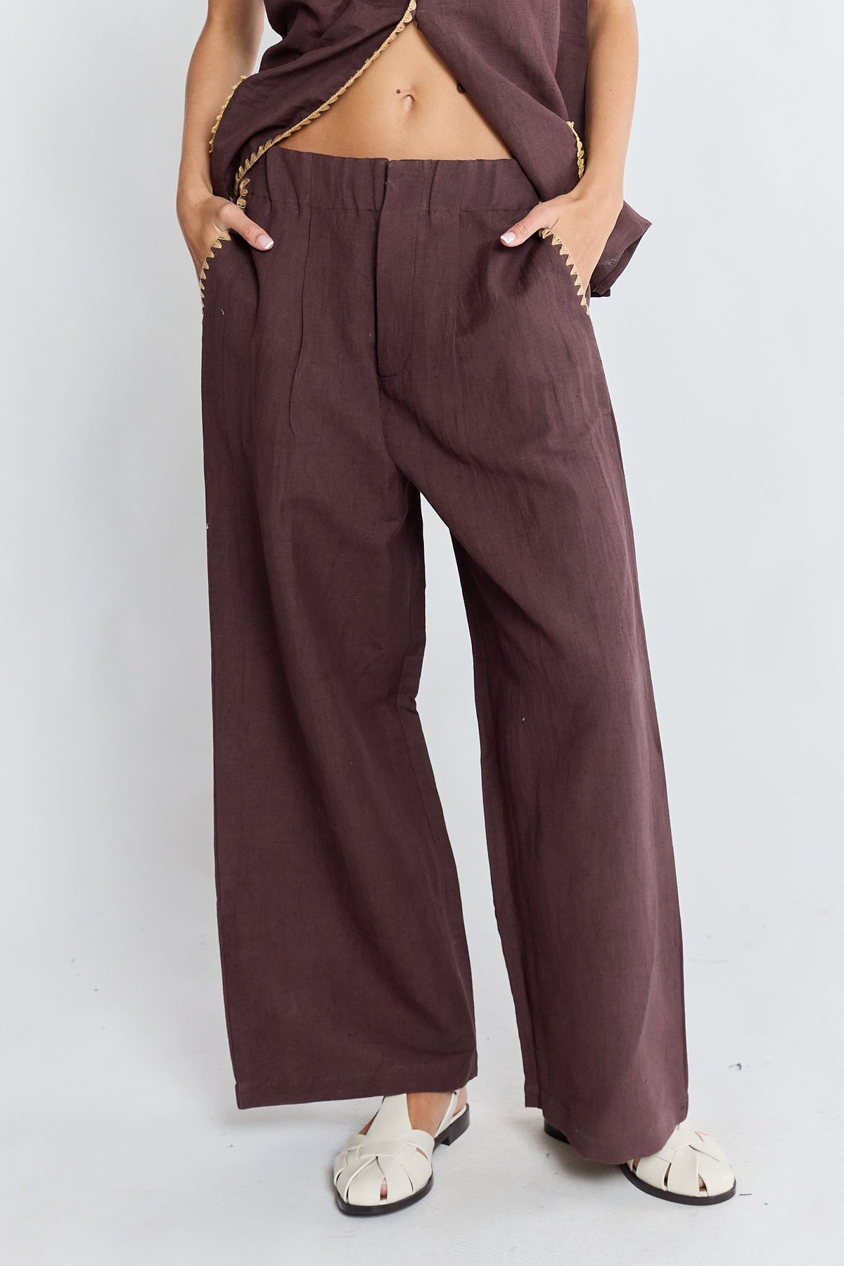 PRE SALE | LulaSoul Reine Pant (Espresso)