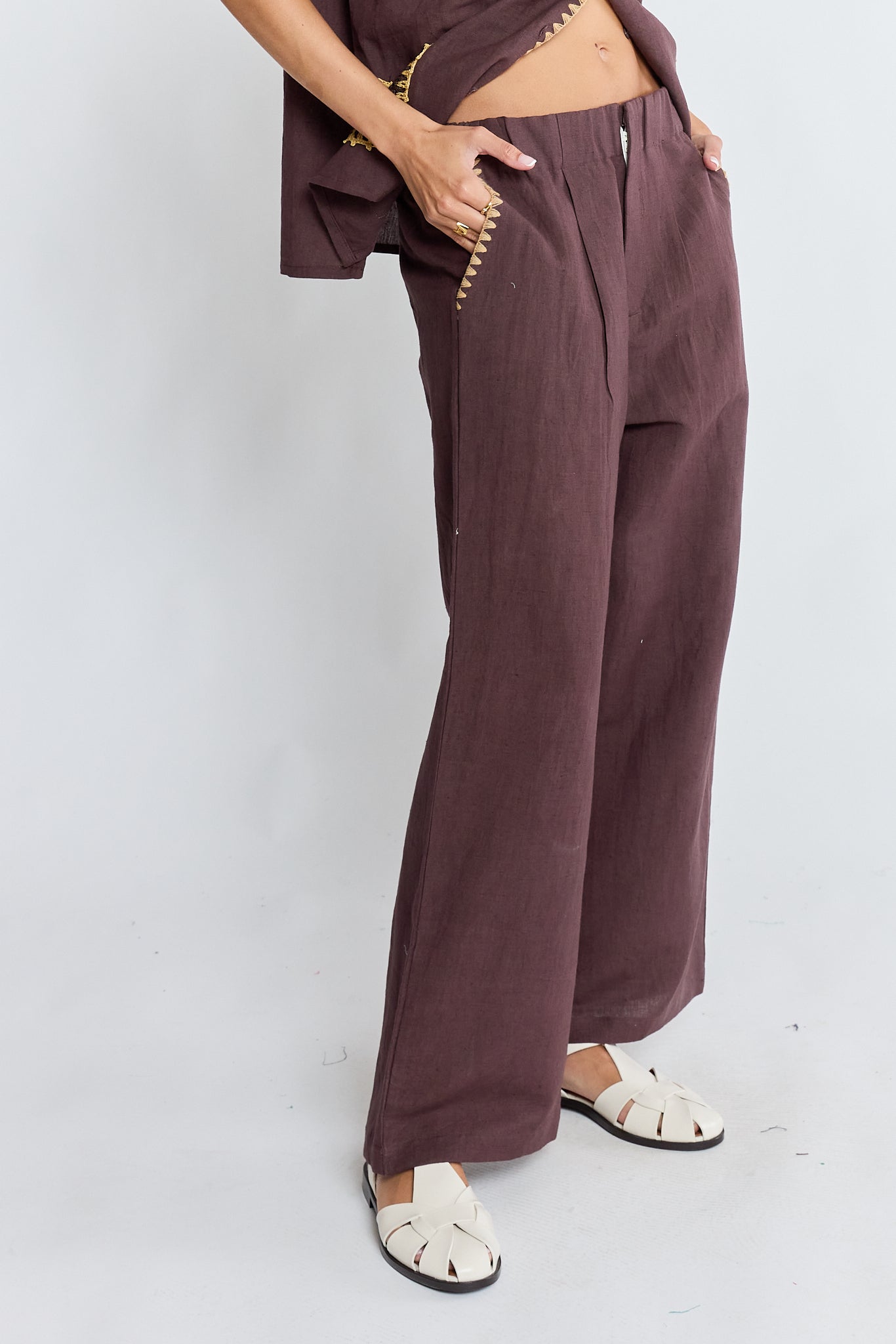 PRE SALE | LulaSoul Reine Pant (Espresso)