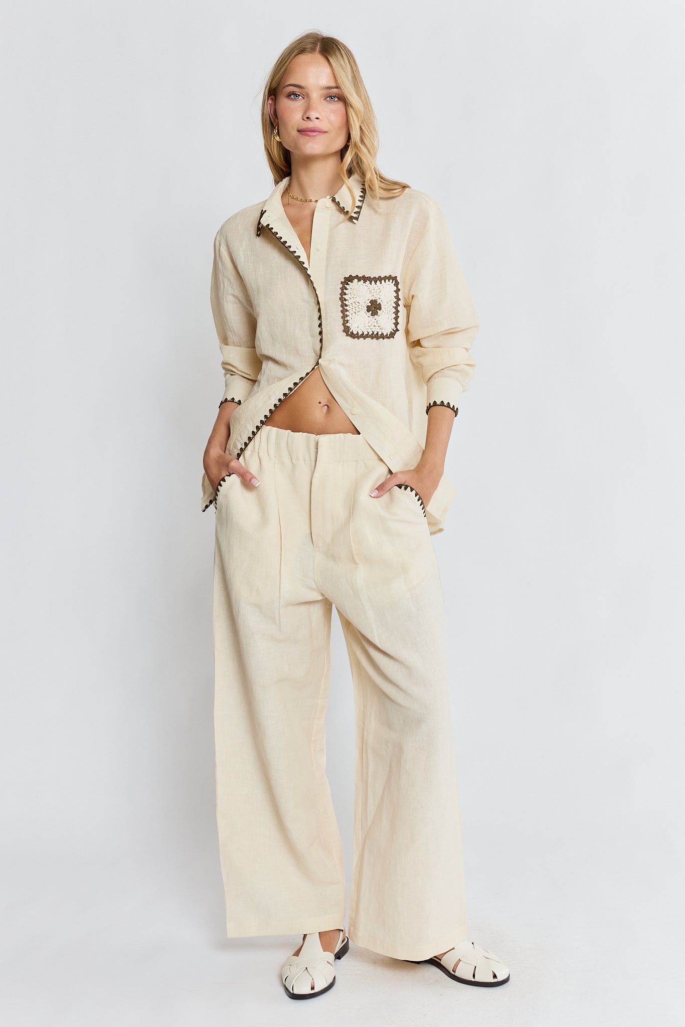 PRE SALE | LulaSoul Reine Pant (Vanilla)