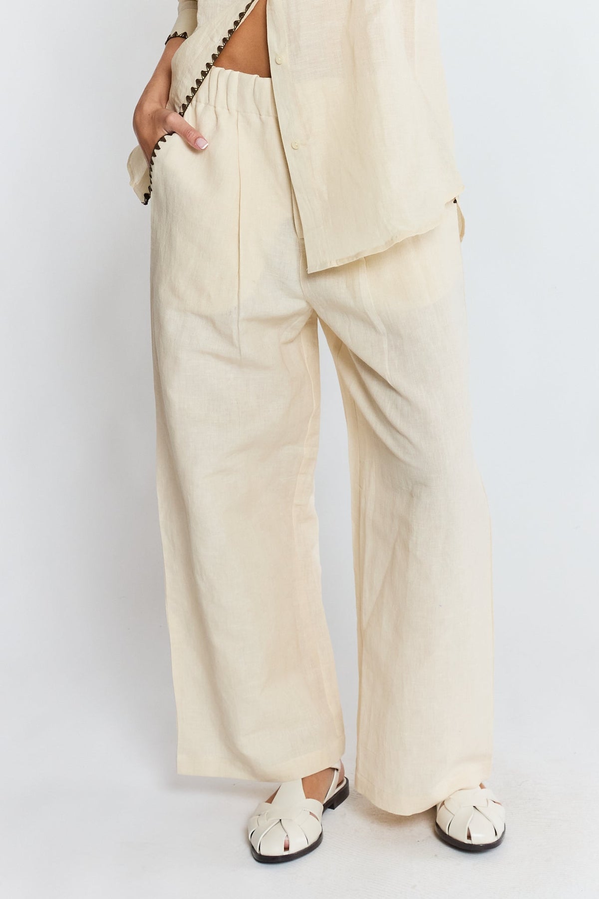 PRE SALE | LulaSoul Reine Pant (Vanilla)