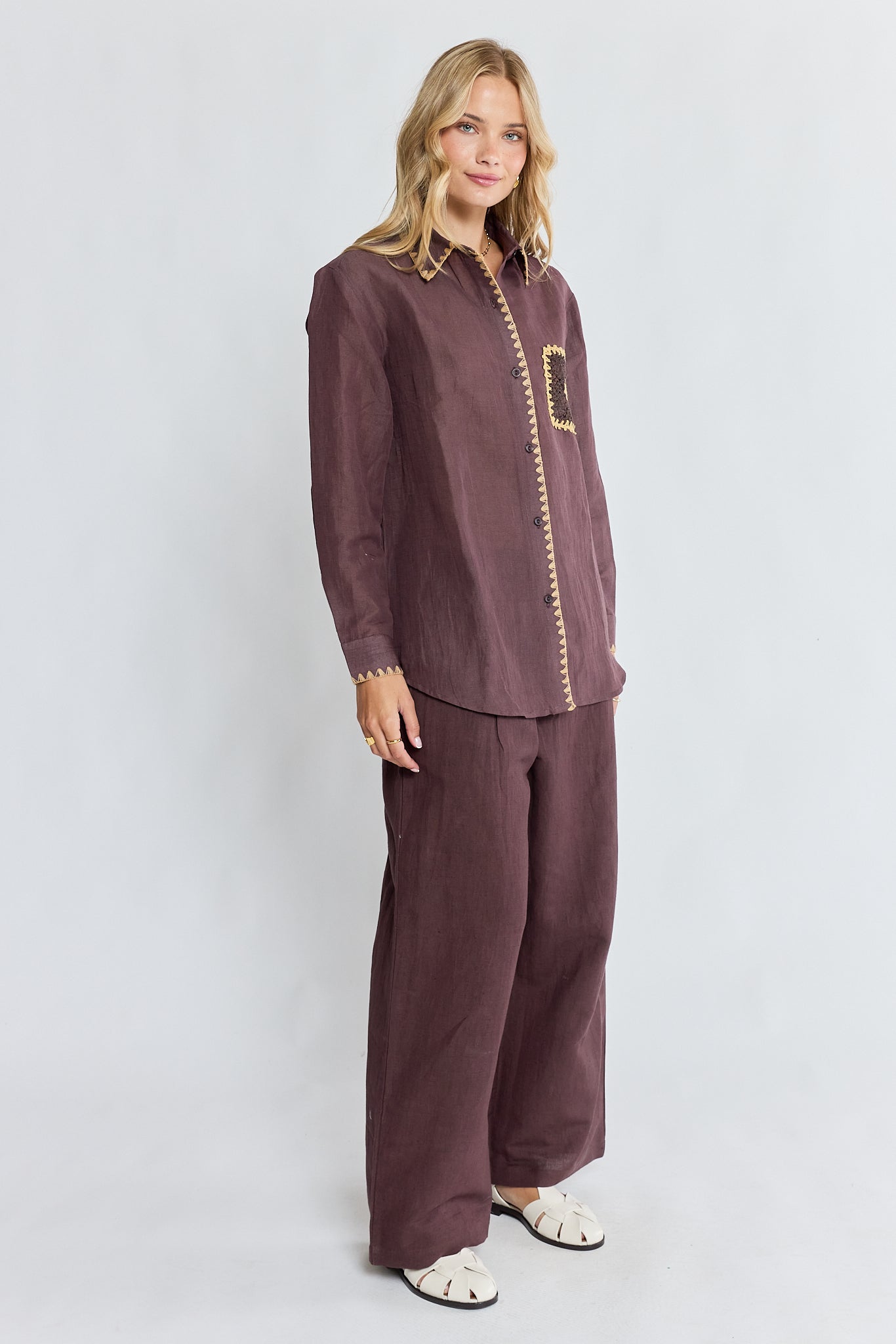 PRE SALE | LulaSoul Reine Shirt (Espresso)