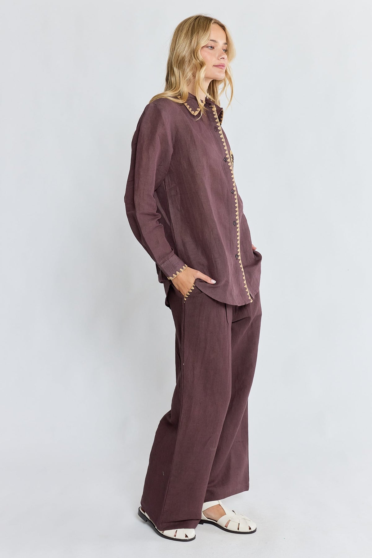 PRE SALE | LulaSoul Reine Shirt (Espresso)