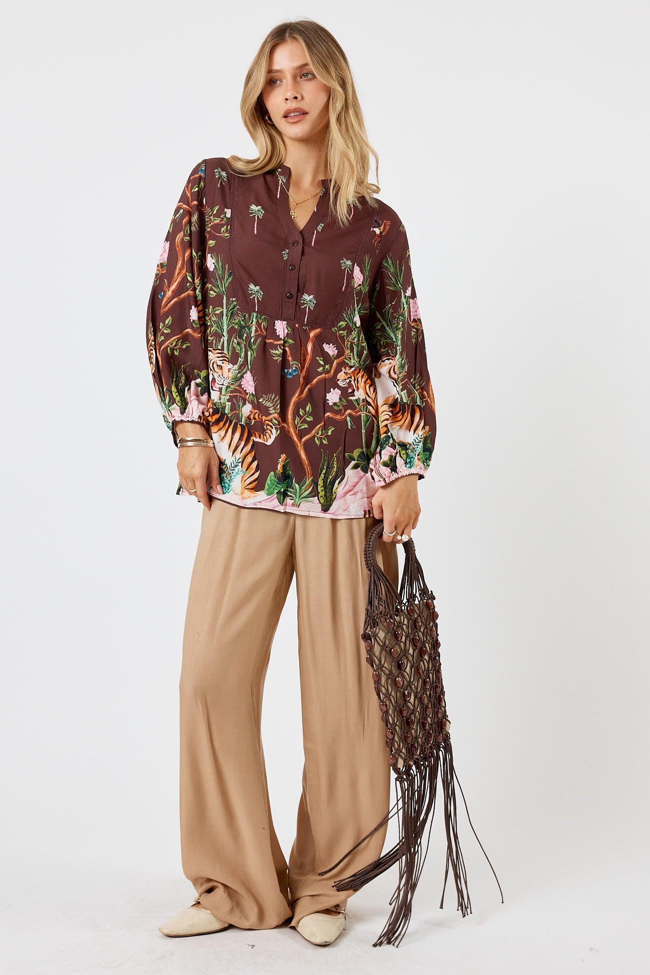 LulaSoul Samatra Top (Espresso)