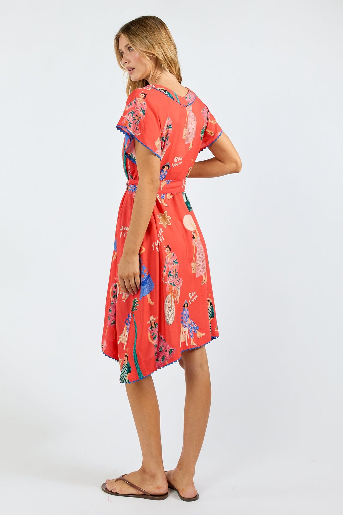 PRE SALE LulaSoul Summer Vibes Dress (Melon)