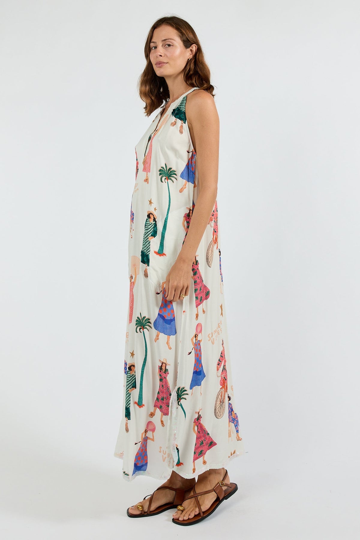 PRE SALE | LulaSoul Summer Vibes Maxi (White)