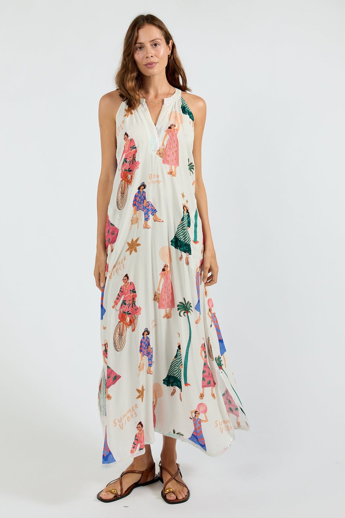 PRE SALE | LulaSoul Summer Vibes Maxi (White)