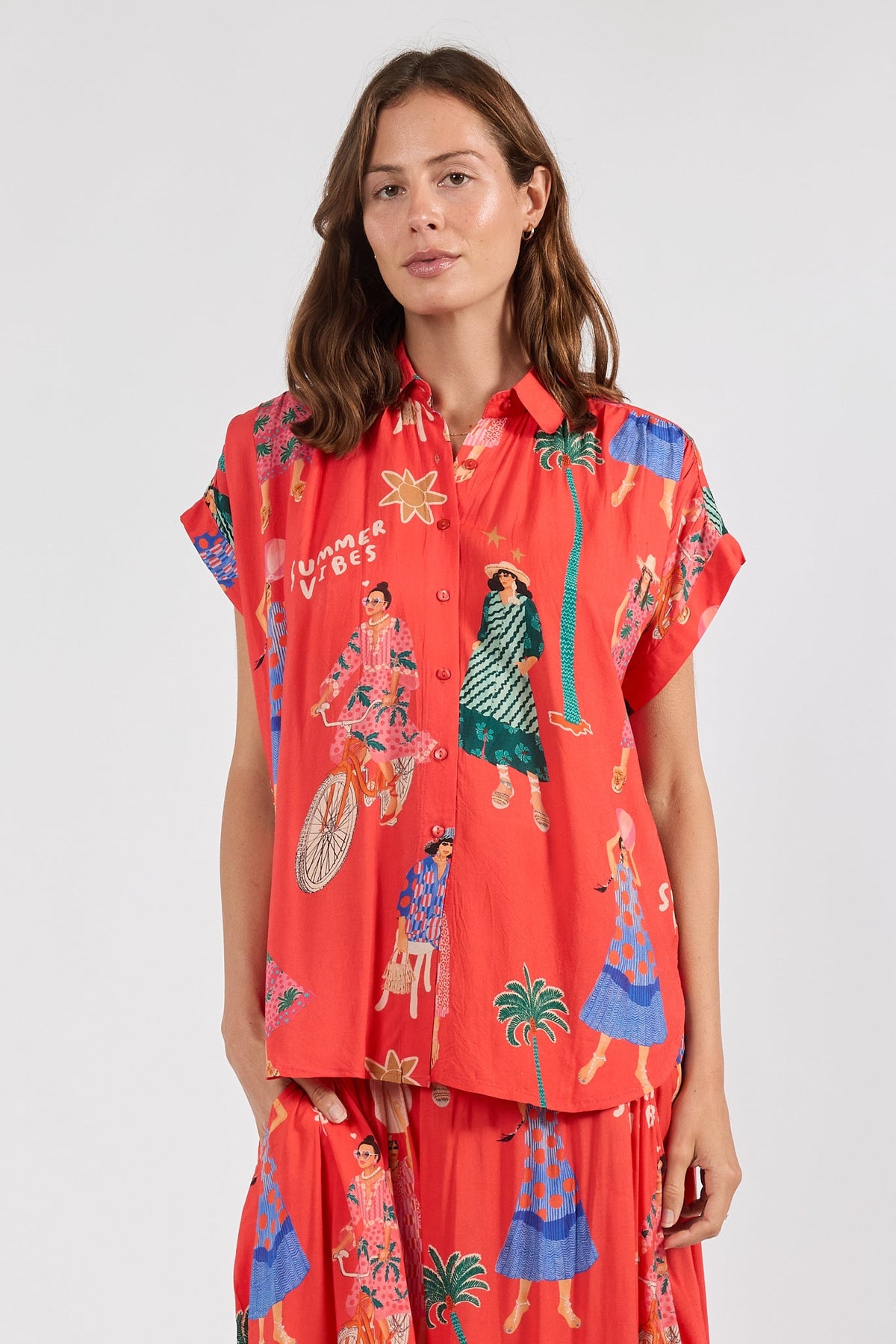 PRE SALE | LulaSoul Summer Vibes Top (Melon)