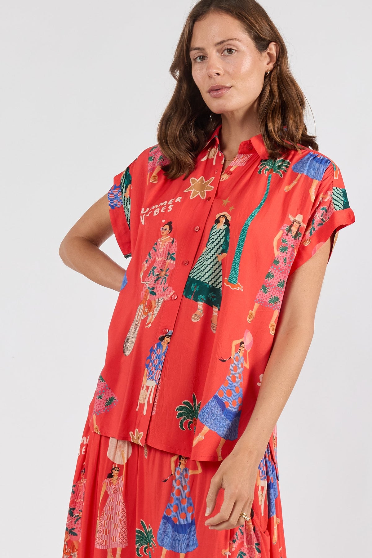 PRE SALE | LulaSoul Summer Vibes Top (Melon)