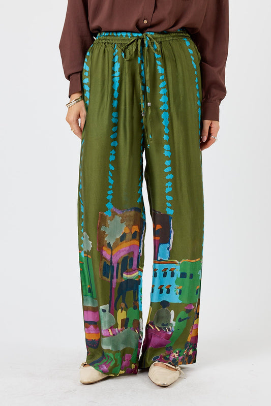 LulaSoul Surrey Pant (Forest)