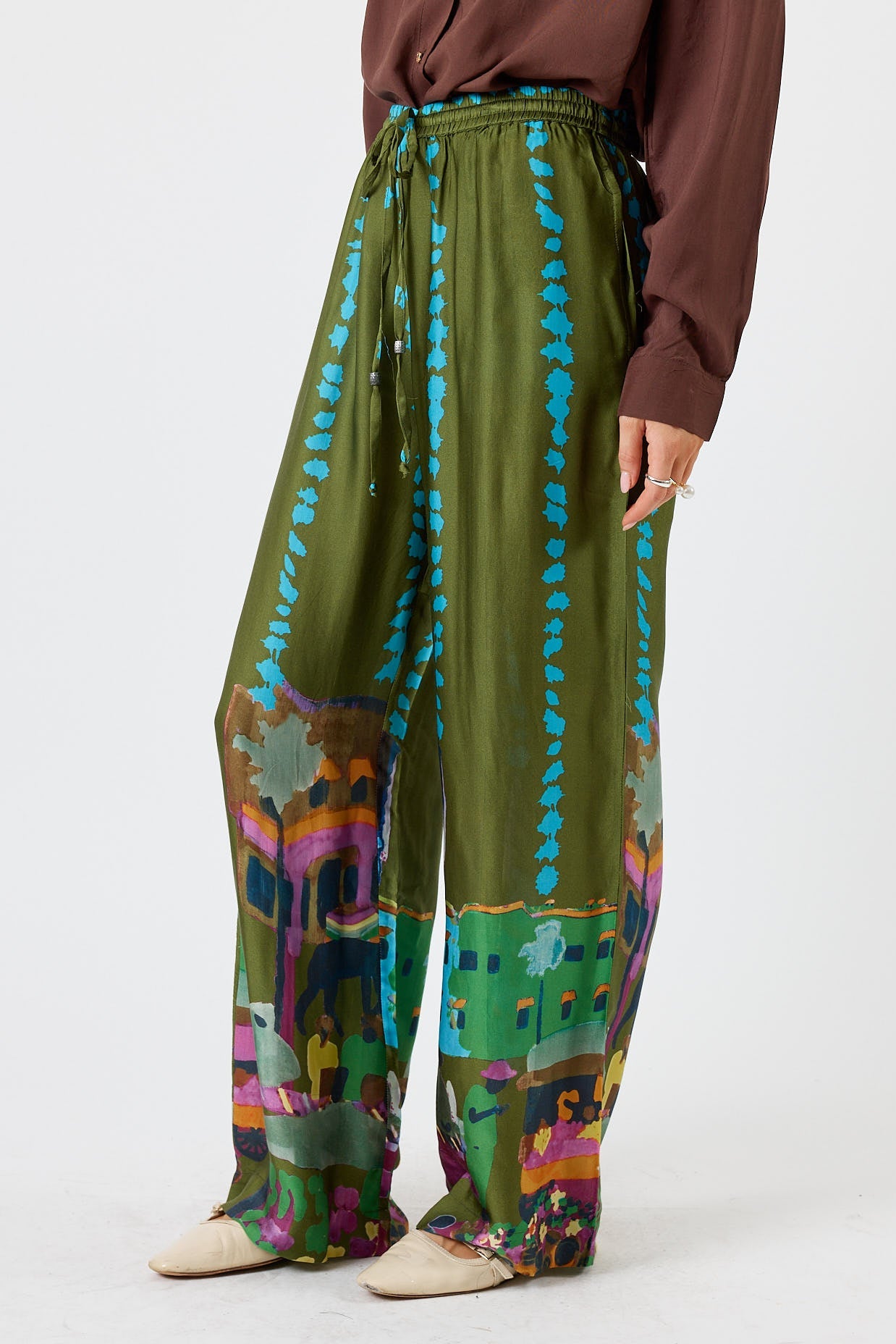 LulaSoul Surrey Pant (Forest)