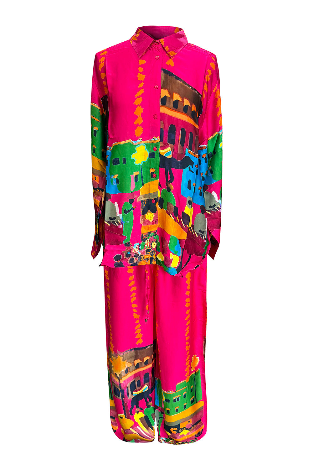 LulaSoul Surrey Shirt (Raspberry)