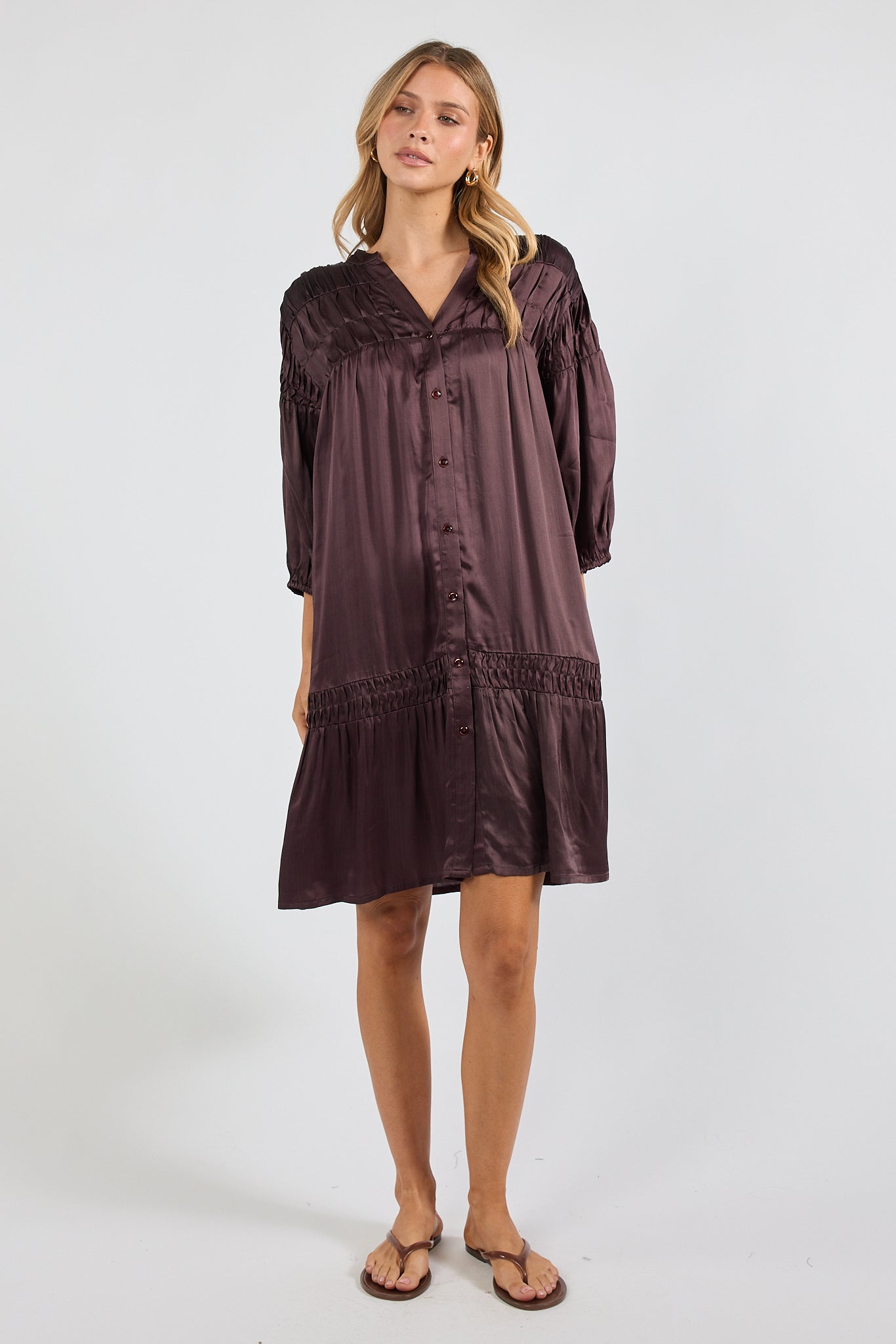 LulaSoul Venita Dress (Espresso)