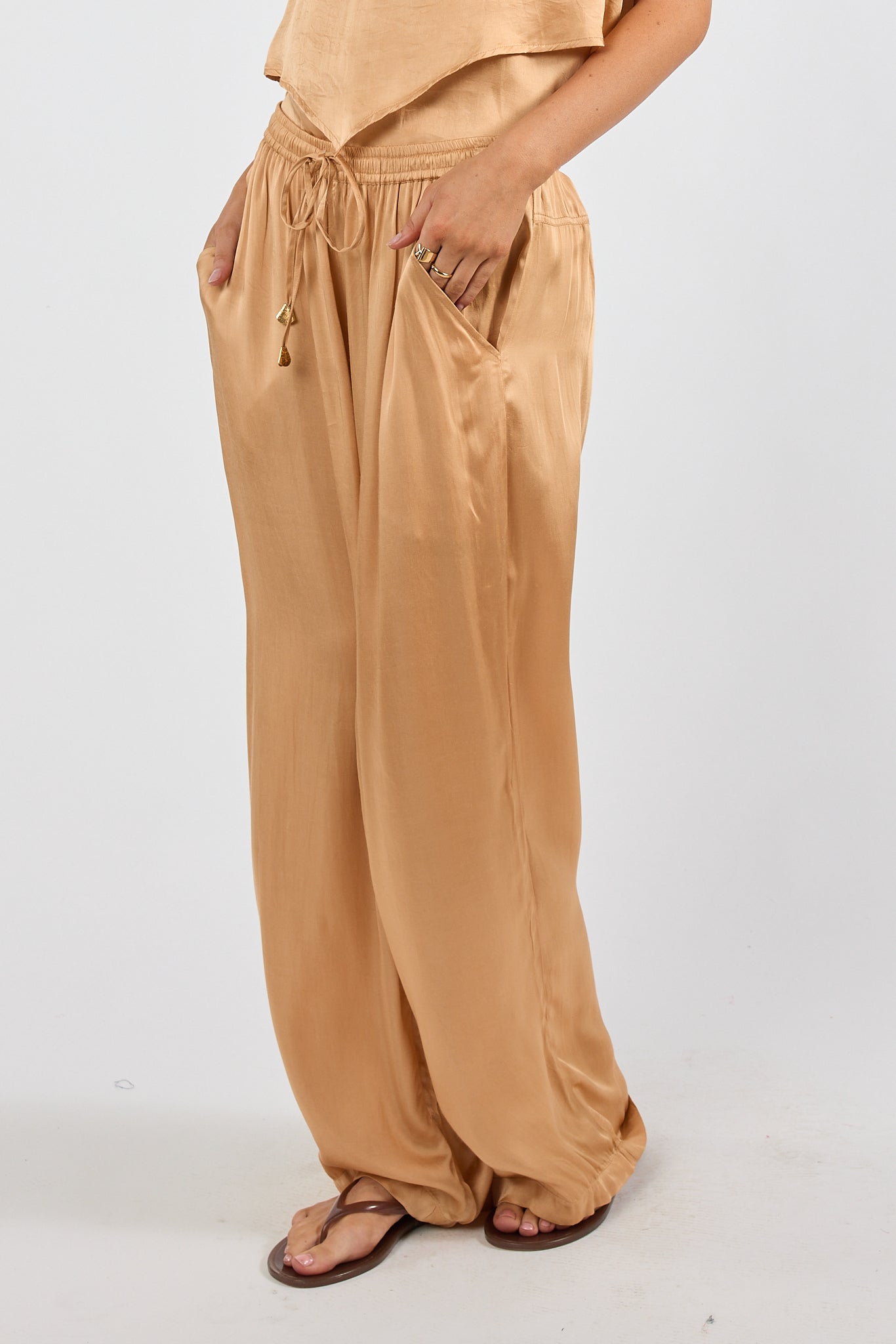 LulaSoul Venita Pant (Latte)
