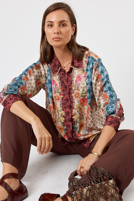 Image of Shirts. Productname: LulaSoul Winnipeg Shirt in Shirt colour by brand - LulaSoul