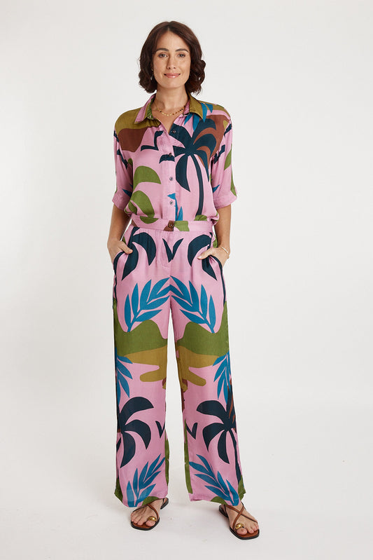 Lulasoul Banderas Pant (Lilac)