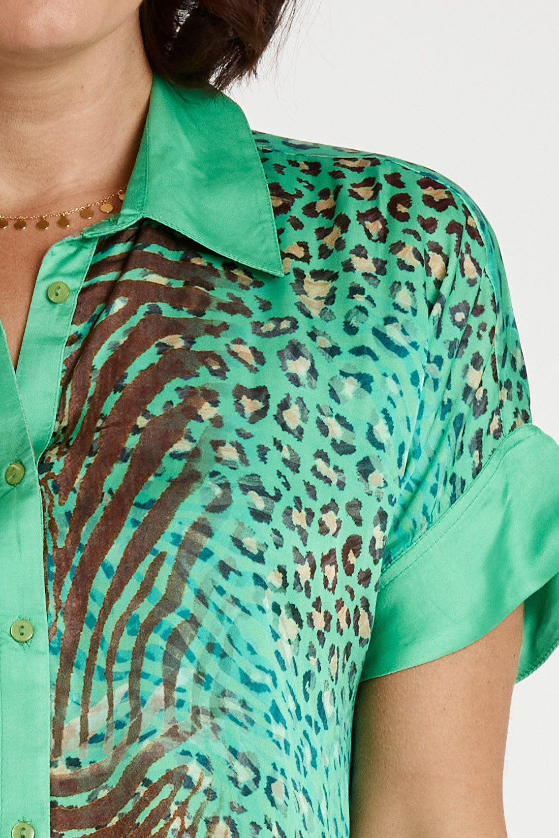 Lulasoul Maasai Shirt (Emerald)