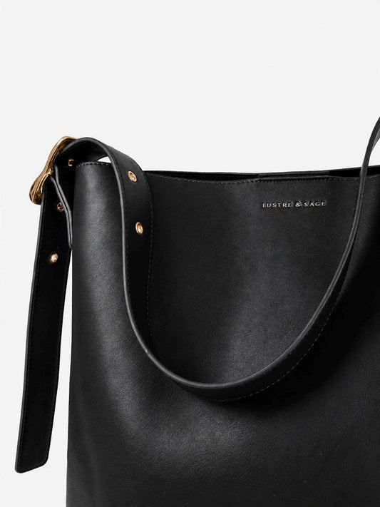 Betty Basics Gwen Bucket Bag (Black)