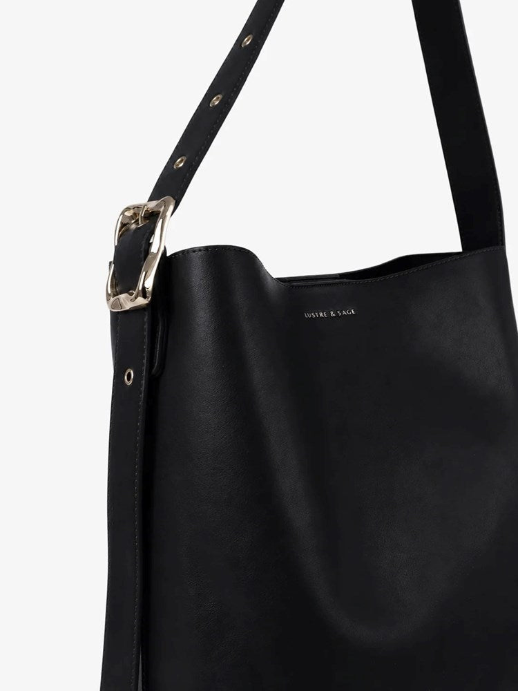 Betty Basics Gwen Bucket Bag (Black)