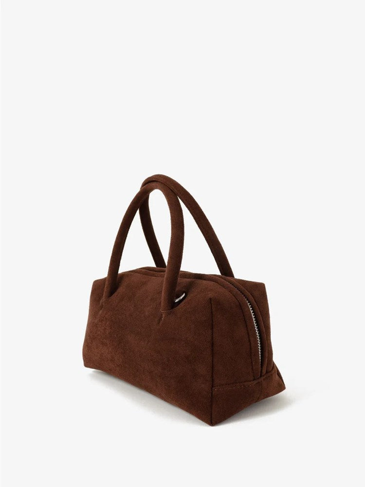 Betty Basics Tory Suede Crossbody Bag (Brown)