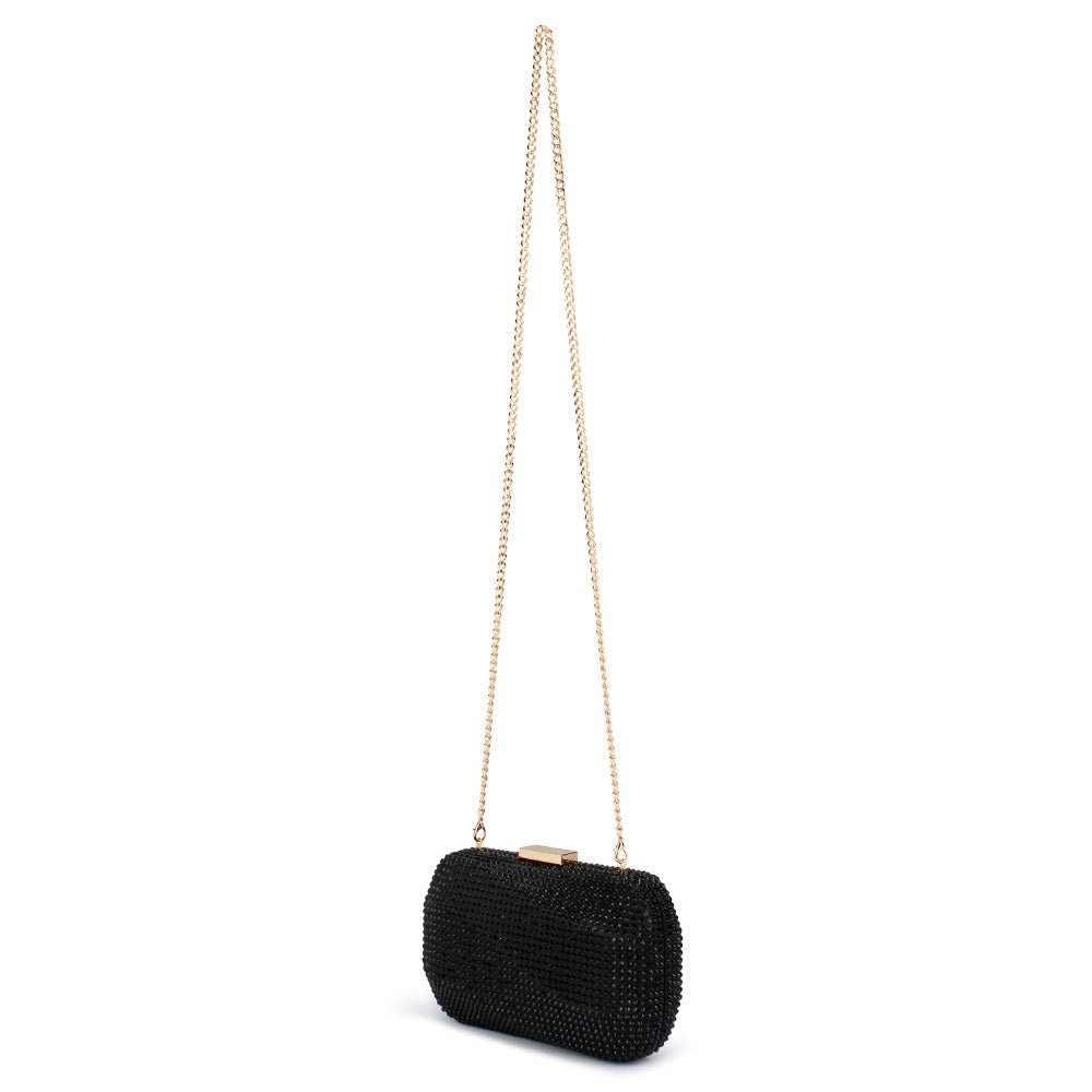 Olga Berg MAE Hotfix Clutch (Black)
