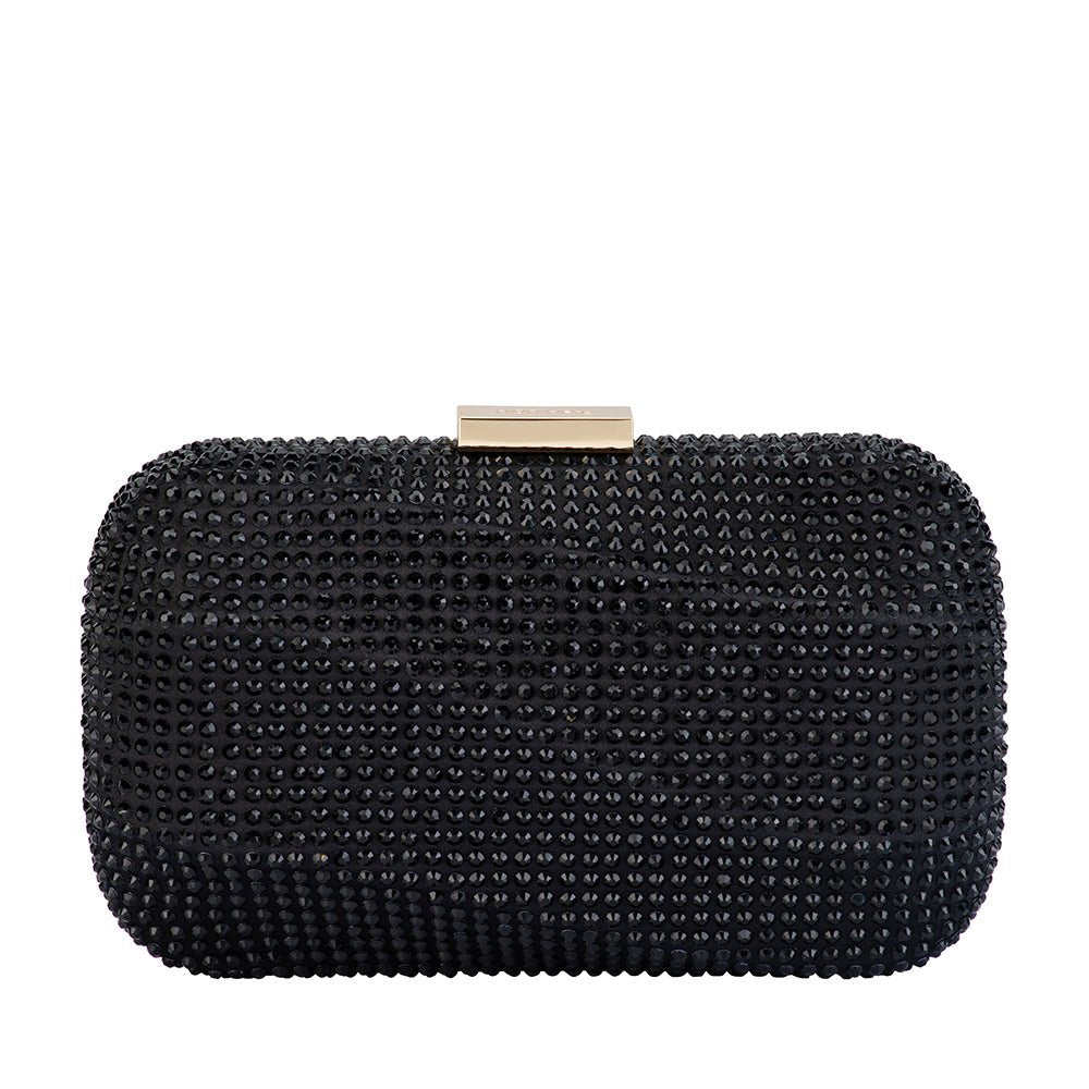 Olga Berg MAE Hotfix Clutch (Black)