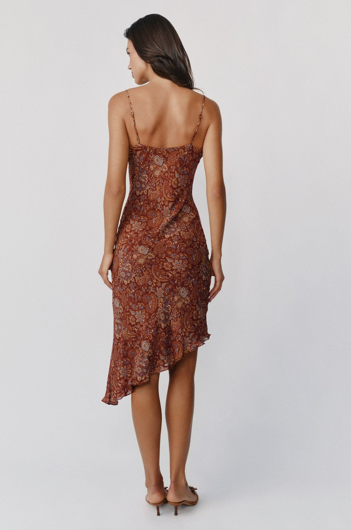 With Jéan Mallory Dress (Terra Paisley)