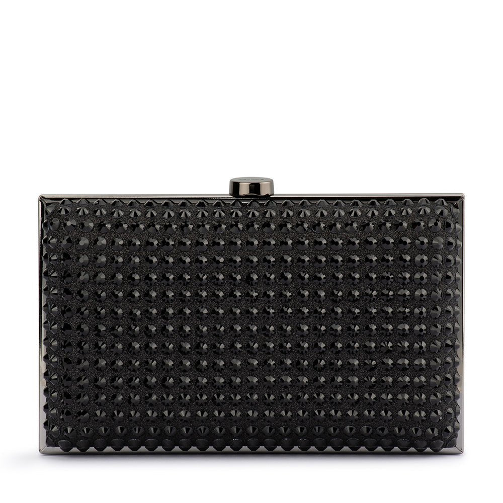 Olga Berg MANUELA Hotfix Clutch (Black)