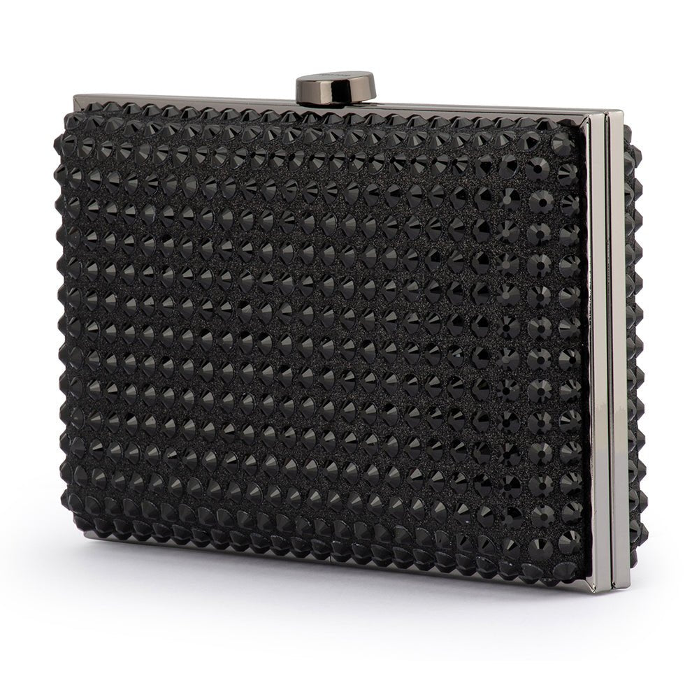 Olga Berg MANUELA Hotfix Clutch (Black)
