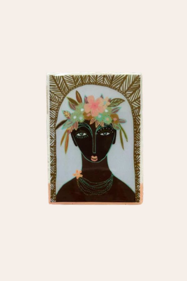 Image of Artwork. Productname: Art Tile | Mareva Small in Sml colour by brand - Kabana