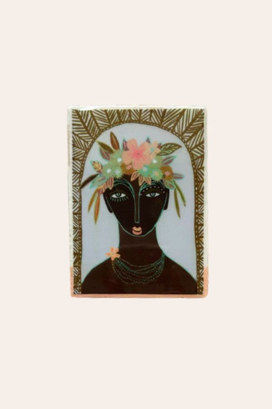 Image of Artwork. Productname: Art Tile | Mareva Small in Sml colour by brand - Kabana