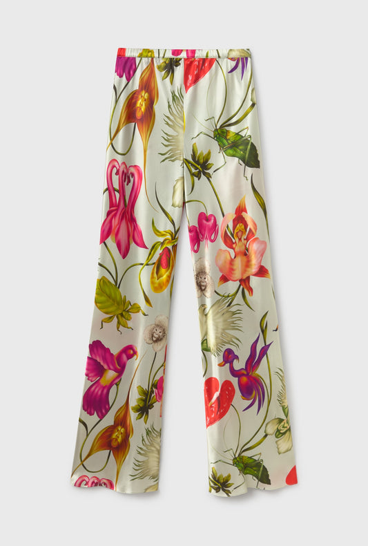 Silk Laundry Bias Cut Pants (Wonderland)
