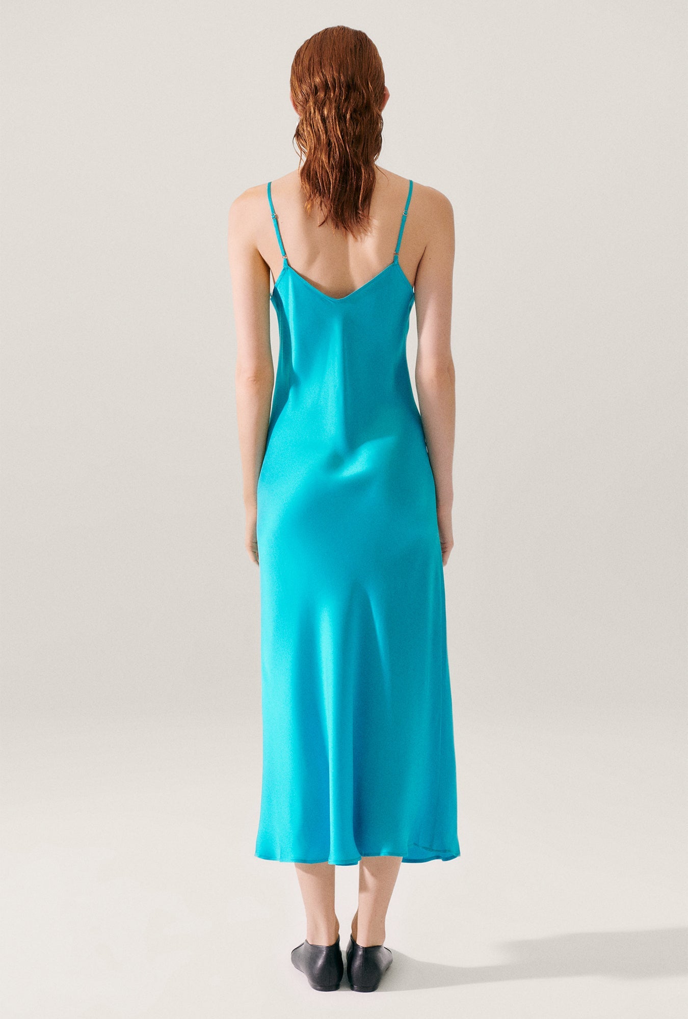 Silk Laundry 90s Slip Dress (Oxygen)