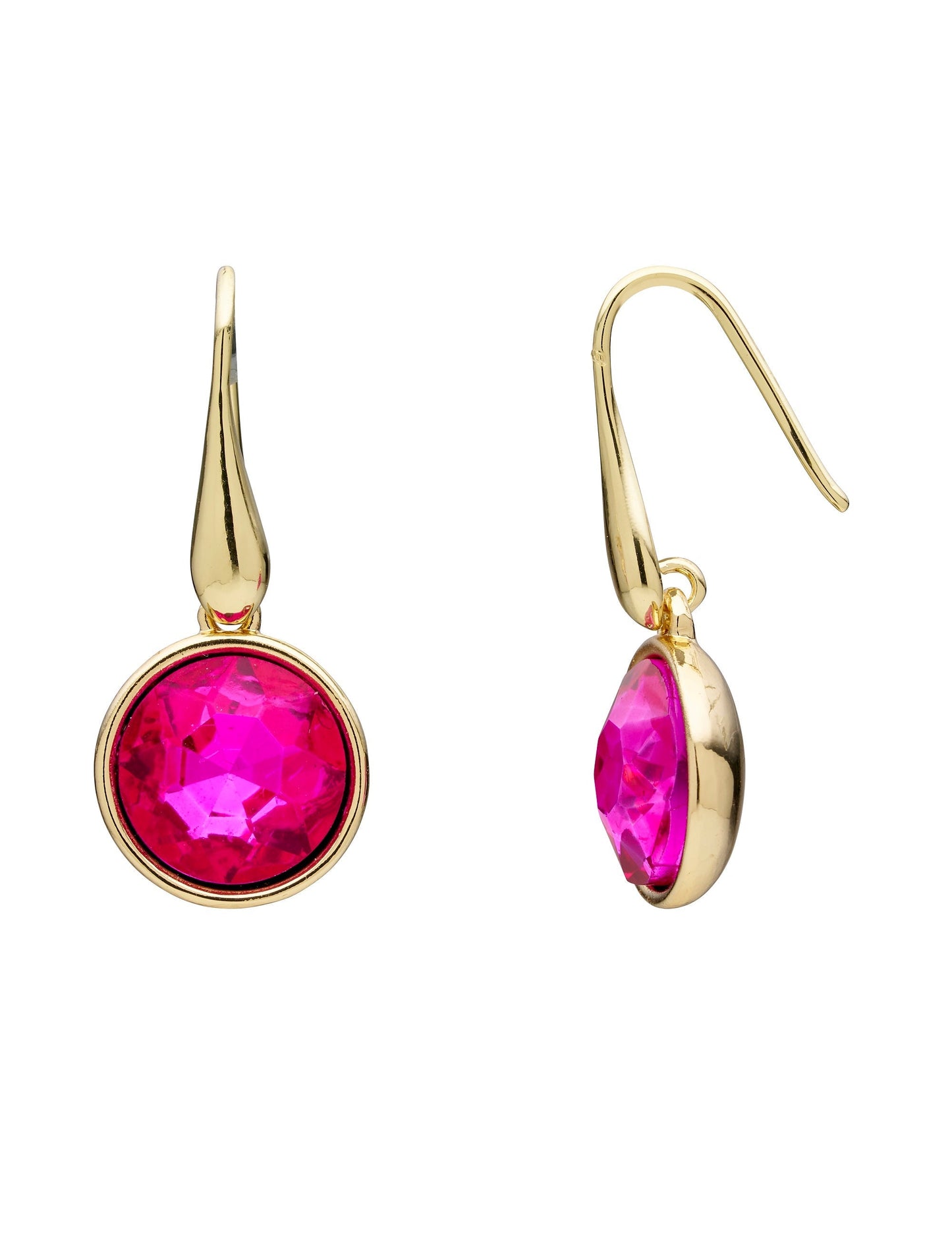 GROUP48 SINGLE COLOUR HOOK EARRING (Pink)