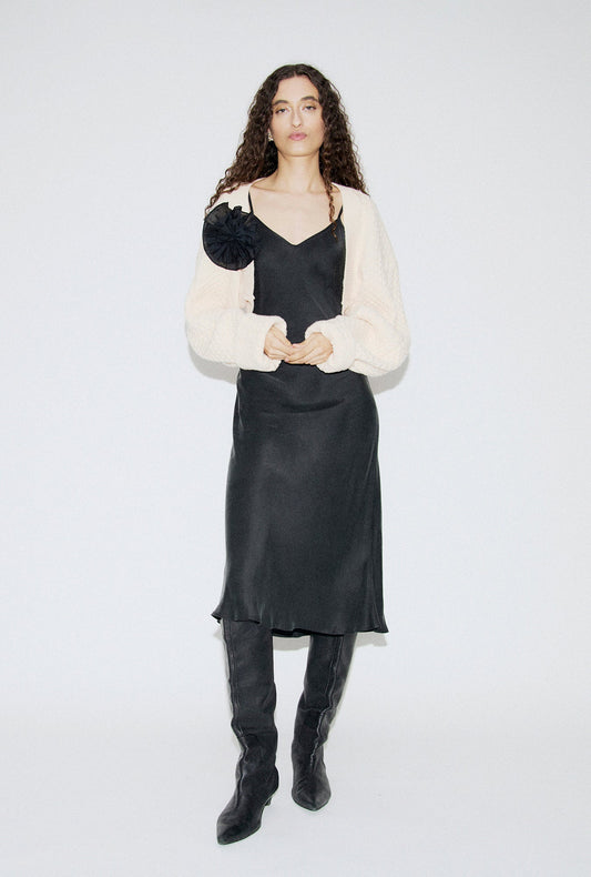 Image of Keychains. Productname: Silk Laundry Brooch Black in Black colour by brand - Silk Laundry